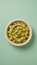 Spicy Mango Chili Guacamole Compostable Bowl